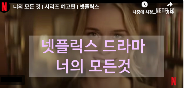 넷플릭스드라마 너의모든것